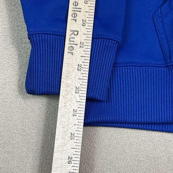 Adidas Hoodie Mens Large Blue Bulldogs Sweatshirt Pullover Sweater Adult - Picture 7 of 11